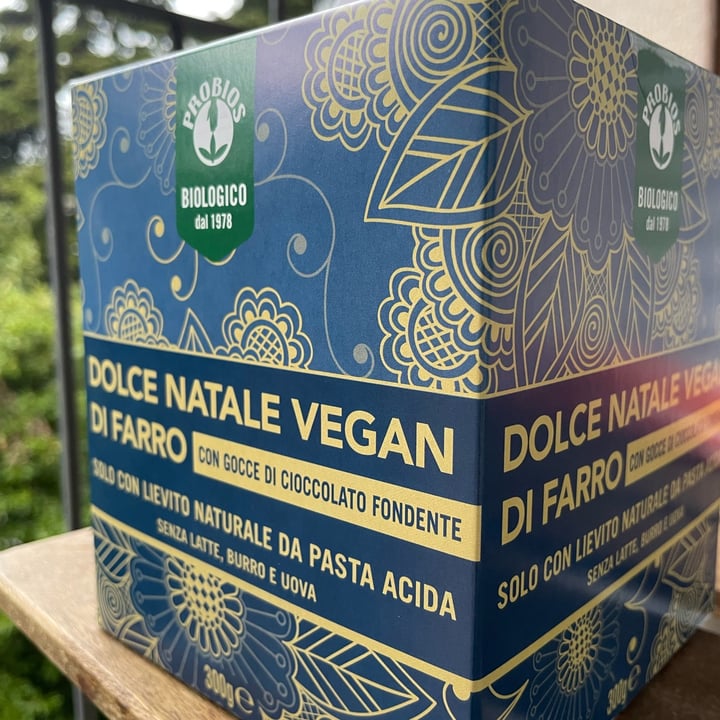 review photo of Probios dolce natale vegan di farro con gocce di cioccolato fondente shared by @lailazzz on 23 Nov 2022 - review