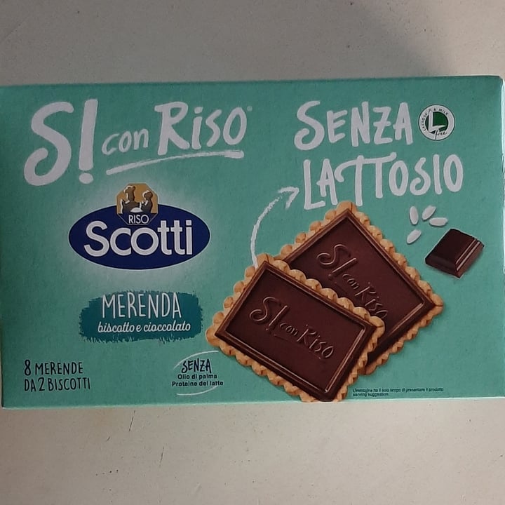 photo of Riso Scotti Biscotti Ricoperti shared by @matymarchio on  04 Feb 2021 - review