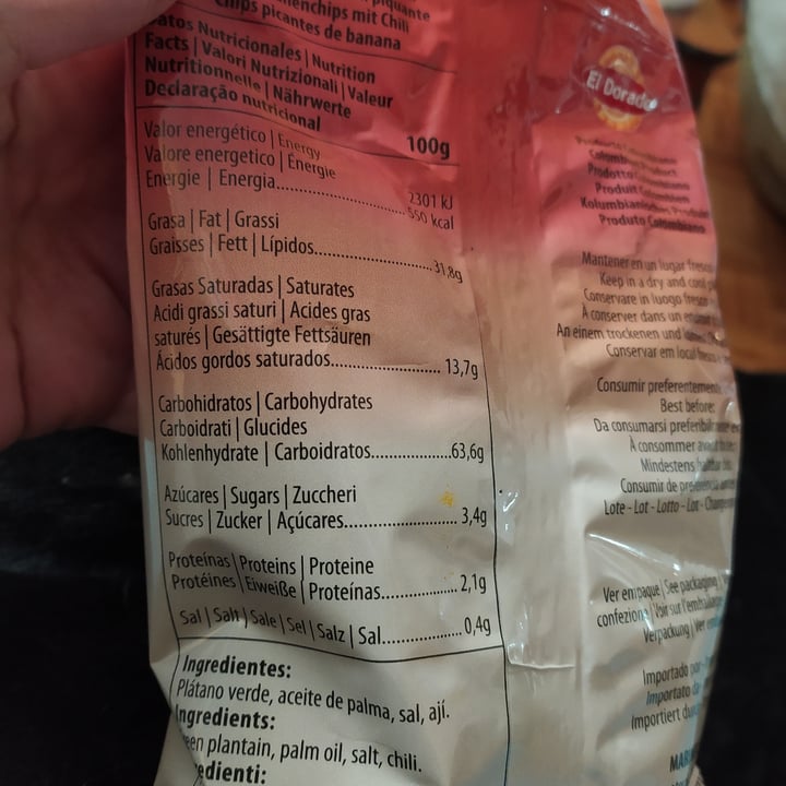 review photo of Eldorado® Plátanos Picantes shared by @nutximichu on 08 May 2022 - review
