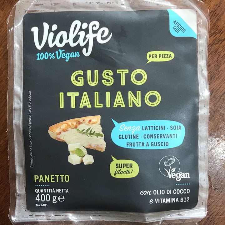 review photo of Violife Gusto italiano - panetto per pizza shared by @reverslab on 20 Feb 2022 - review