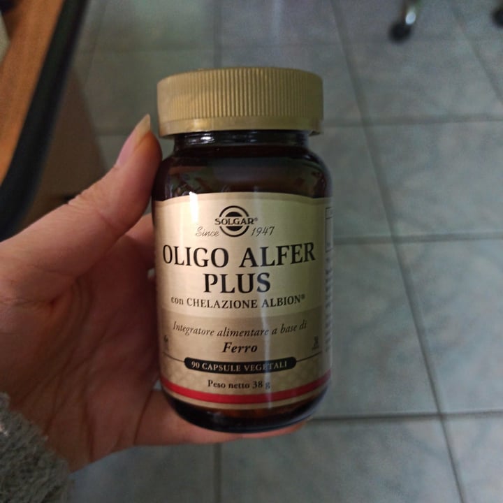 photo of Solgar Oligo Alfer Plus shared by @eleonorascriva on  13 Apr 2021 - review