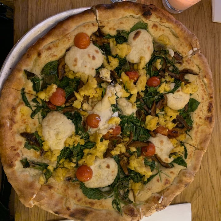 photo of Double Zero Breakfast pizza shared by @angelicabiancaa on  06 Dec 2020 - review
