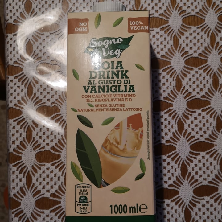 review photo of Sogno veg Latte di soia alla vaniglia shared by @giu2090 on 03 Jul 2022 - review