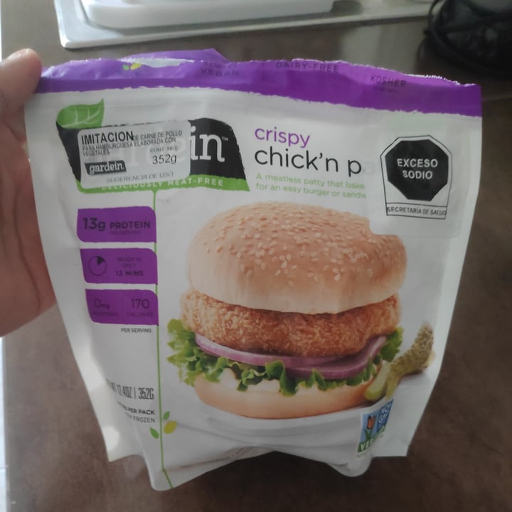 photo of Gardein Crispy Chick’n Patties shared by @urielmtz on  20 Aug 2022 - review
