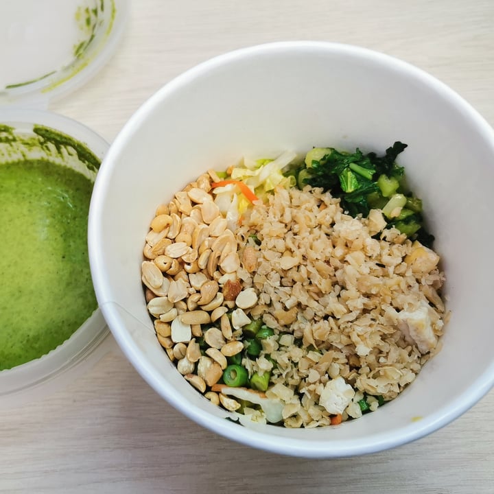 review photo of Thunder Tea Catering Lau Pa Sat Festival Mkt Thunder tea with brown rice shared by @ahmei on 24 Nov 2022 - review