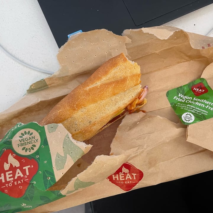 photo of Greggs Vegan Southern fried chicken-free shared by @neets on  05 Oct 2022 - review