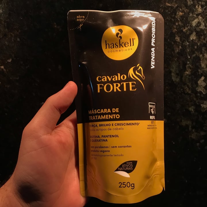 review photo of Haskell Máscara de Tratamento Força, Brilho e Crescimento shared by @osmargof on 12 Nov 2022 - review