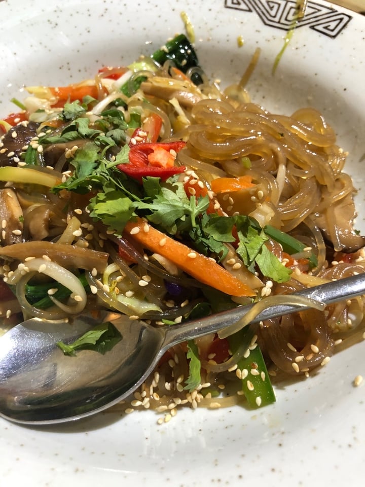 photo of The Boneless Kitchen Japchae (Sweet Potato Noodle stir fried with assorted vegetables) shared by @hehehehe on  07 Mar 2020 - review