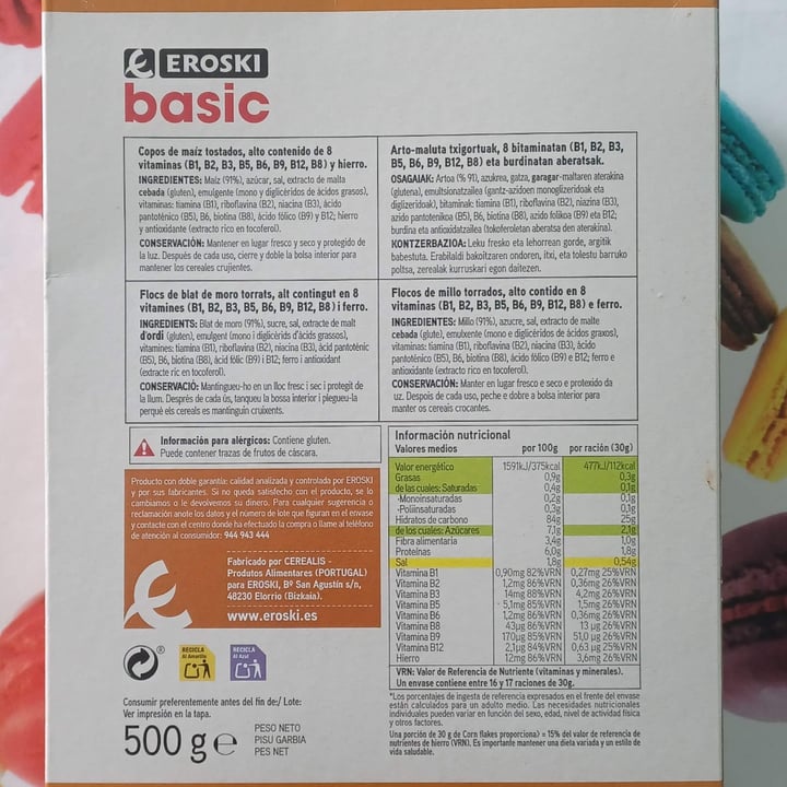 review photo of Eroski Corn Flakes Basic shared by @punxin on 14 Aug 2022 - review