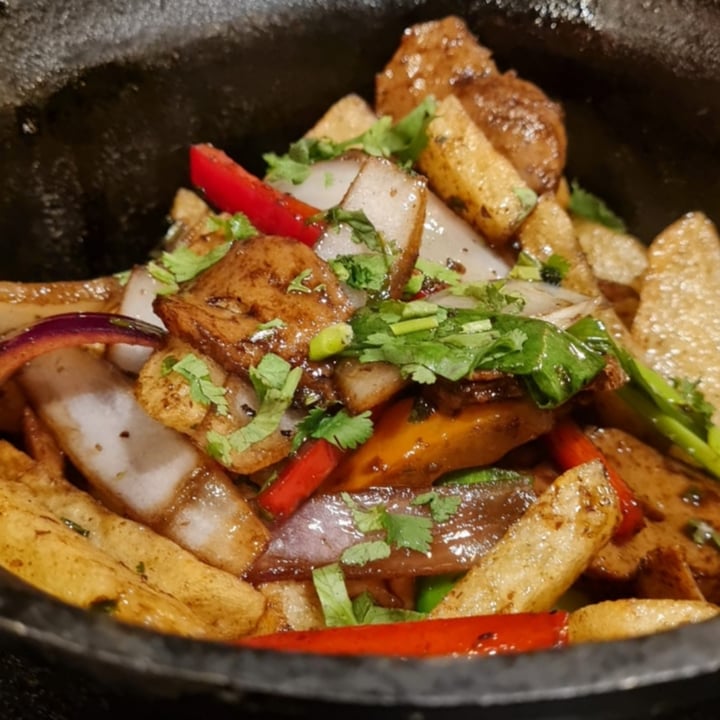 review photo of Guille Veggie Lomo salteado (Seitán) shared by @pamarg on 01 Oct 2021 - review