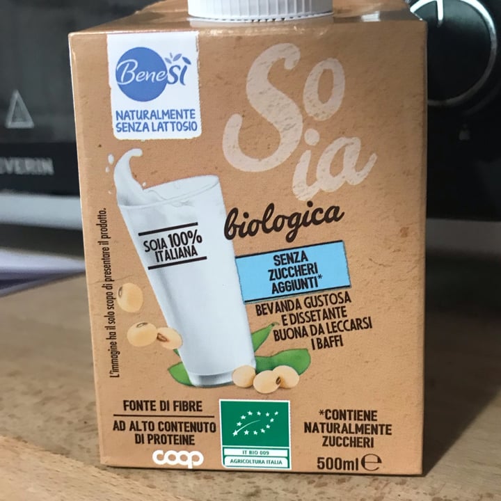review photo of Bene.Si coop Bevanda di soia shared by @papereli on 18 Oct 2022 - review