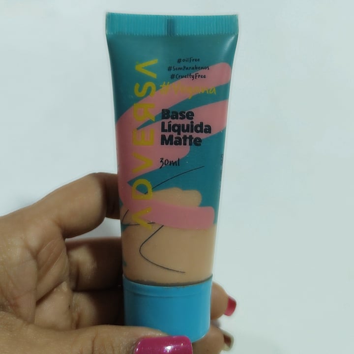 photo of Adversa Base Líquida Matte shared by @rosangelapaula013 on  06 Jul 2021 - review
