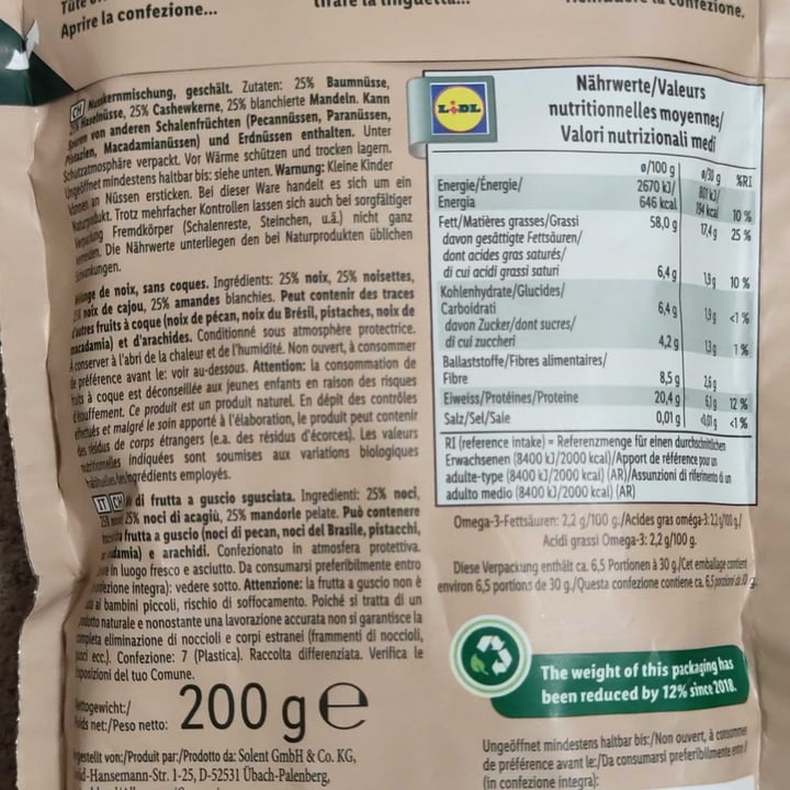 photo of Alesto Mix di frutta a guscio shared by @vale2781 on  23 Apr 2022 - review