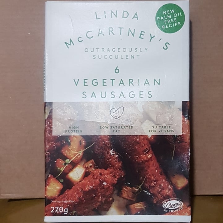 photo of Linda McCartney's sausages Linda McCartney Sausages shared by @rykketystykks on  19 Sep 2022 - review