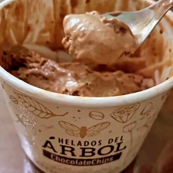 photo of Helados del Árbol Helado sabor Chocolate con Chips Amargos shared by @milidonate on  21 Dec 2021 - review