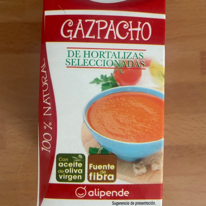 photo of Alipende Gazpacho suave shared by @thebestvegan on  06 Jul 2021 - review