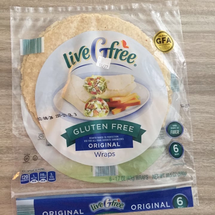 photo of live G free Original Wraps shared by @whiteleocat on  27 Sep 2021 - review