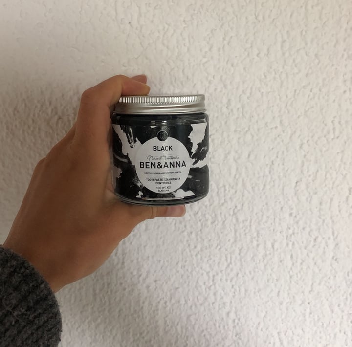 review photo of Ben & Anna Black natural toothpaste shared by @nathalienchen on 01 May 2020 - review