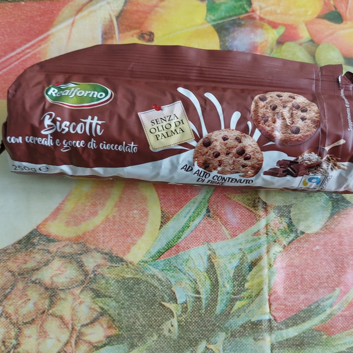 photo of Realforno Biscotti Cereali E Gocce Di Cioccolato shared by @lillina on  23 Sep 2022 - review