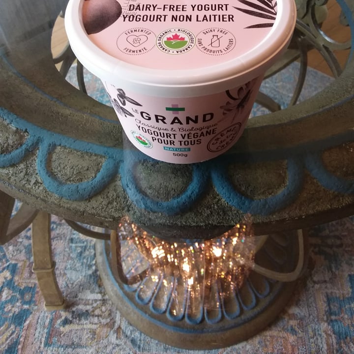 photo of Le Grand Vegan yogurt for all unsweetened shared by @leliulois on  28 Mar 2022 - review