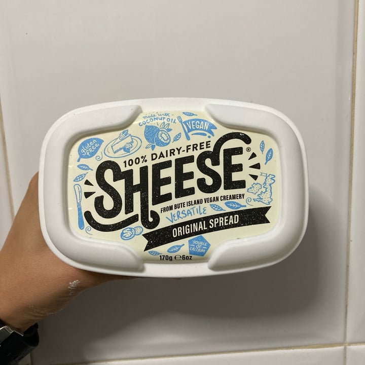 photo of Sheese Sheese Original Spread shared by @veganwildce on  10 Oct 2021 - review