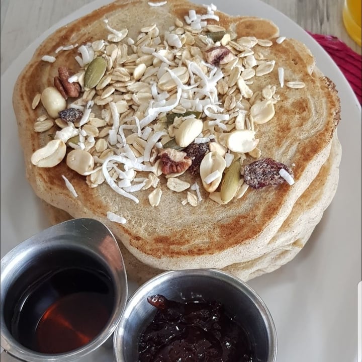 photo of Ahimsa Cocina Consciente Hot cakes shared by @virigf on  28 Mar 2020 - review