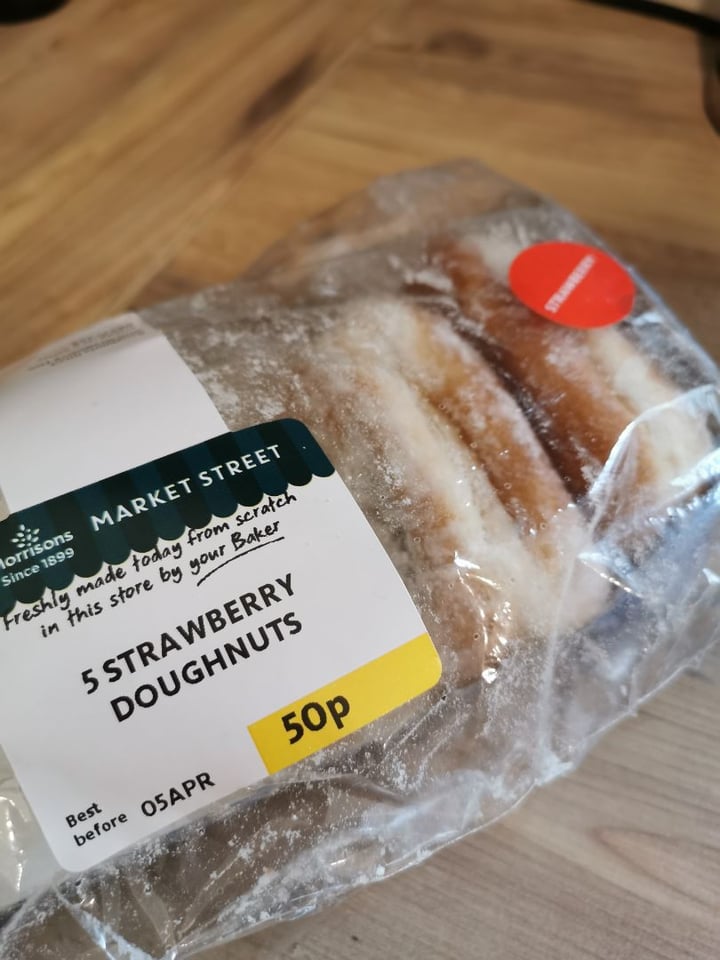photo of Morrisons Salted caramel doughnuts shared by @mattmearns on  04 Apr 2020 - review