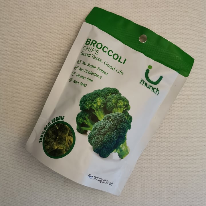 photo of U munch Broccoli Chips shared by @alexey on  04 May 2020 - review