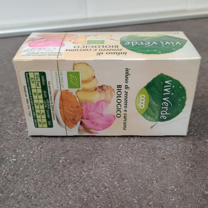 photo of Vivi Verde Coop Infuso di zenzero e curcuma shared by @vlrslphr on  12 Jan 2022 - review