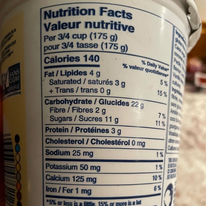 review photo of Silk Oat Vanilla Yogurt shared by @lisadtb on 15 Jul 2021 - review