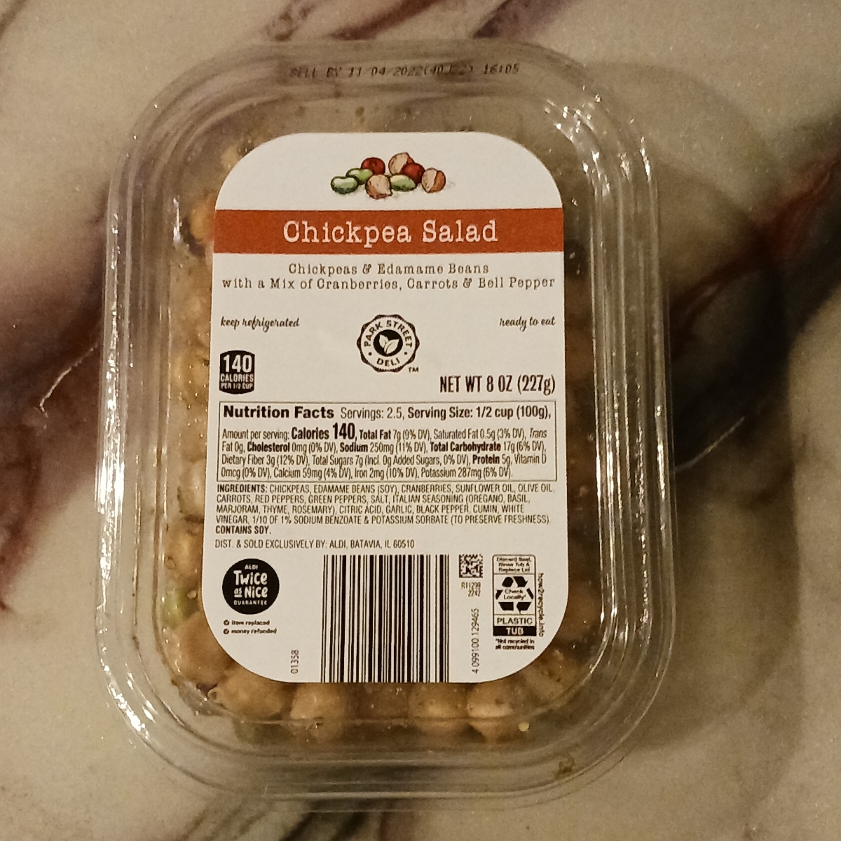 Park Street Deli Chickpea Salad Reviews abillion