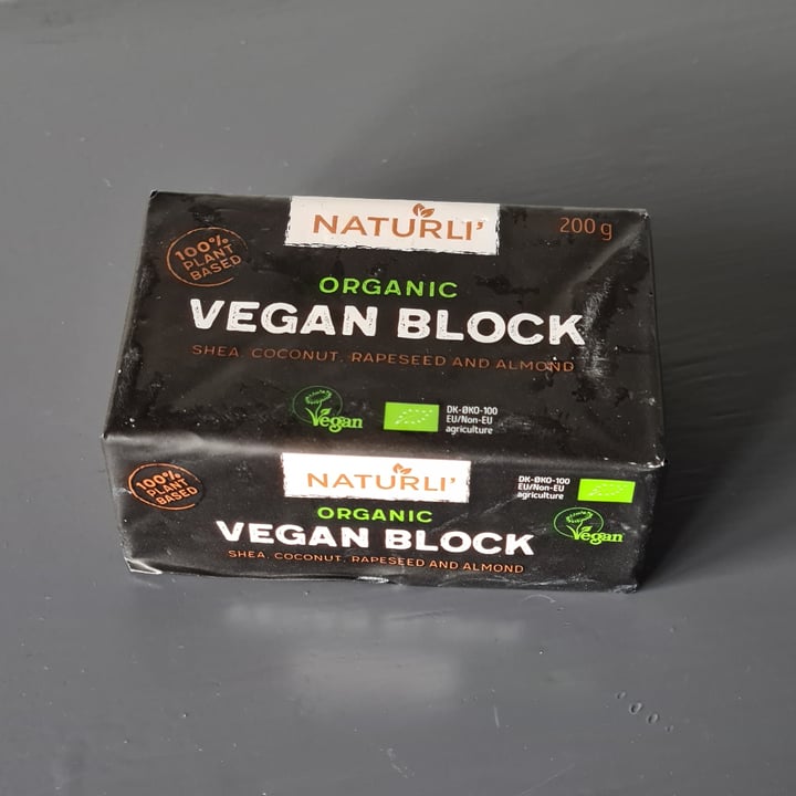 photo of Naturli' Naturli Organic Vegan Block shared by @theknackeredvegan on  01 Jul 2021 - review