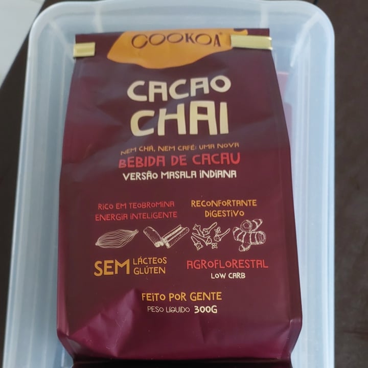 photo of Cookoa Bebida de cacau shared by @primabio on  02 Oct 2022 - review