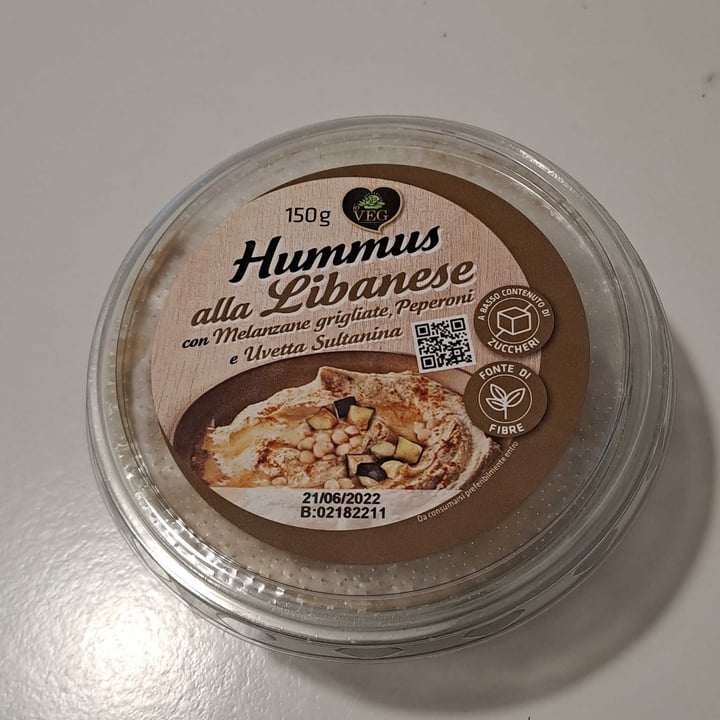 photo of ioVEG hummus alla libanese shared by @simoncino on  13 Jun 2022 - review