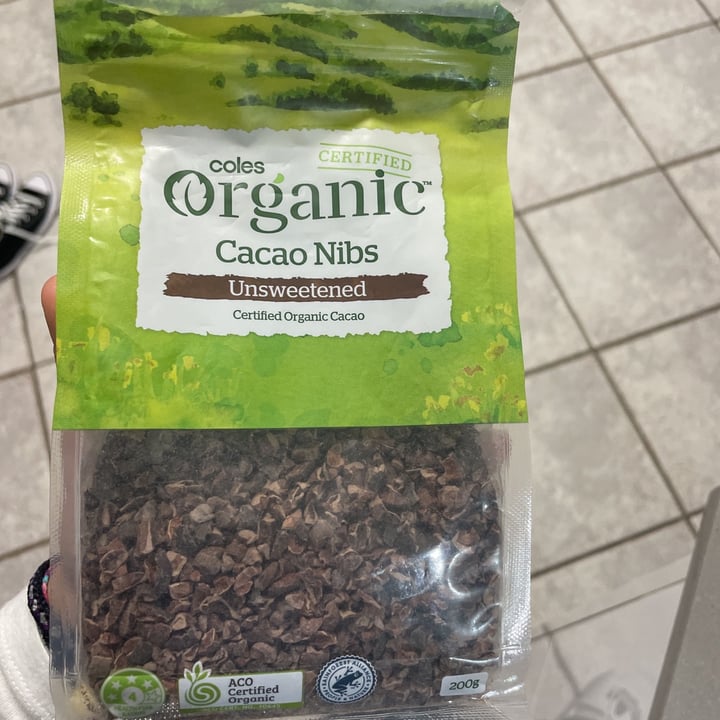 photo of Coles Organic Cacao Nibs shared by @soldaddy on  18 Sep 2021 - review