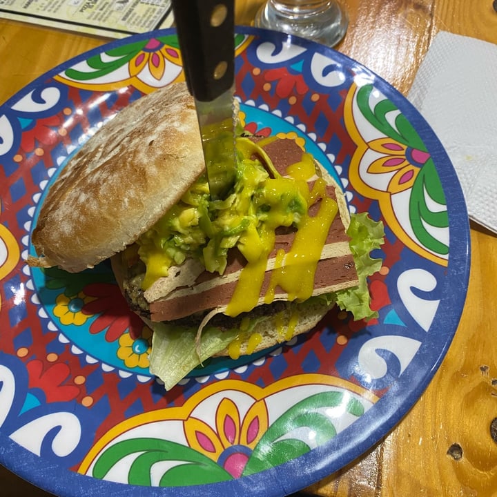 photo of Mercy vegan food Holy vegan Burger shared by @12hankej on  29 May 2022 - review