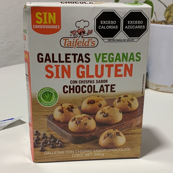 photo of Taifeld’s Galletas Sin Gluten Con Chispas Sabor Chocolate shared by @carlaconcvivi on  25 Aug 2022 - review