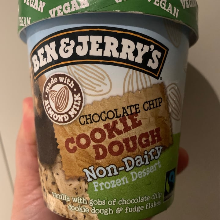 review photo of Ben & Jerry's Chocolate Chip Cookie Dough Non-Dairy Frozen Dessert shared by @ihearthailey on 30 Jun 2021 - review