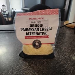 Trader Joe's dairy free shredded parmesan cheese alternative