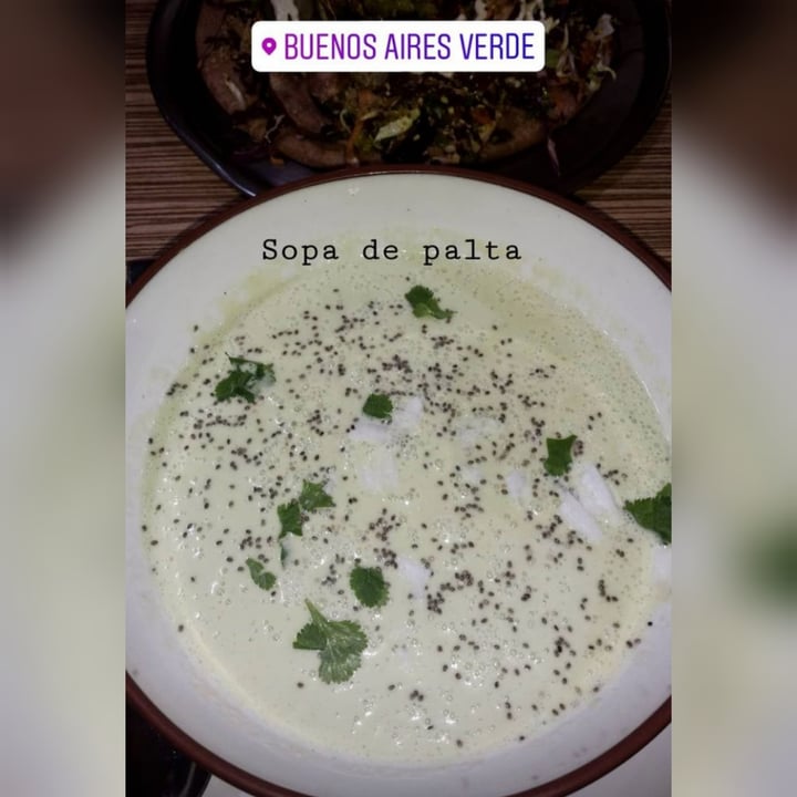 photo of Buenos Aires Verde Sopa de palta shared by @daianagonzalez on  09 May 2021 - review