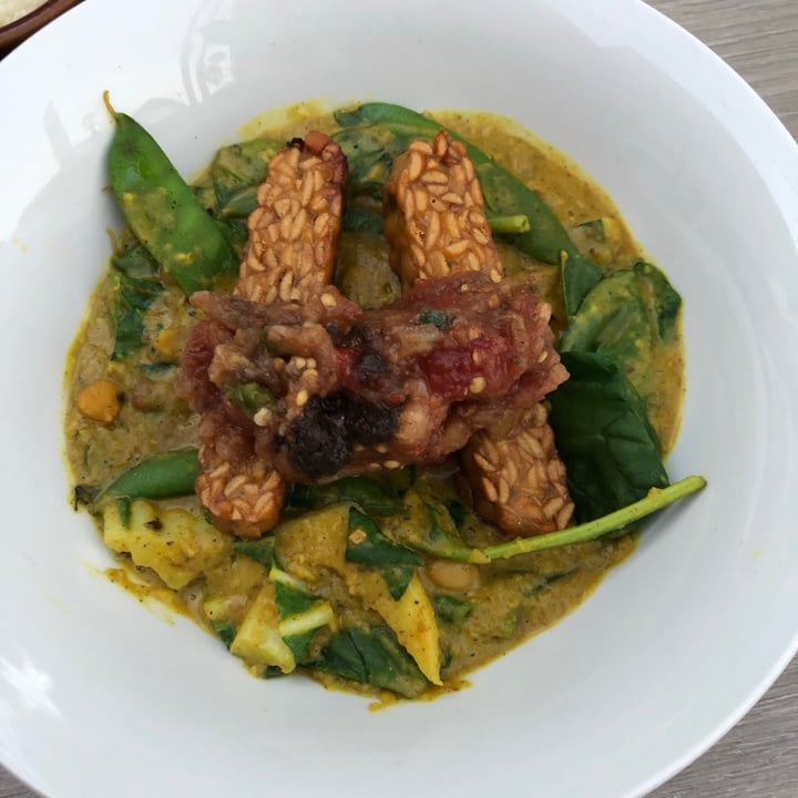 review photo of Embermill curry tempeh stir fry with vegetables shared by @bellaf on 10 Sep 2021 - review