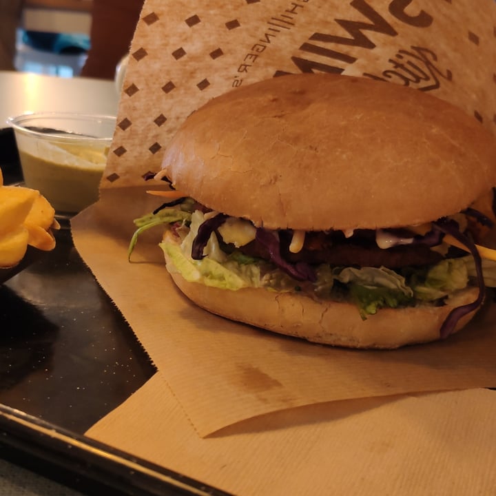 photo of Swing Kitchen Vegan Burger shared by @frenny on  08 Mar 2022 - review