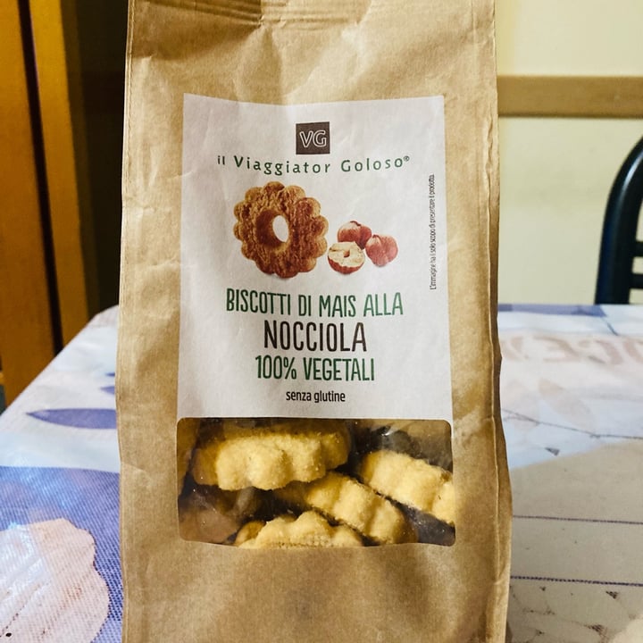 photo of Il Viaggiator Goloso Biscotti di mais alla nocciola shared by @federicathewitch on  07 May 2022 - review