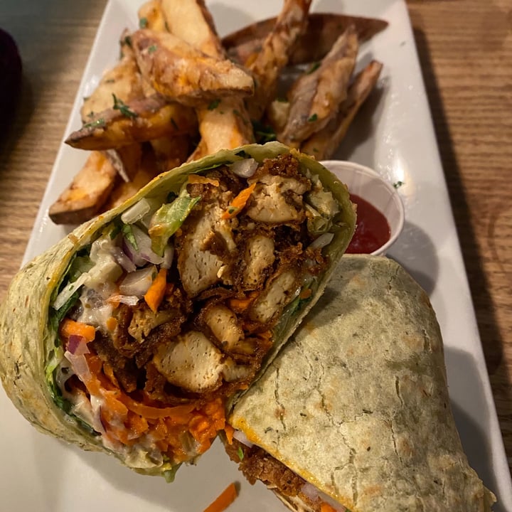 photo of ION Restaurant, It's Only Natural Buffalo tofu wrap shared by @smmpurple66 on  28 Feb 2021 - review