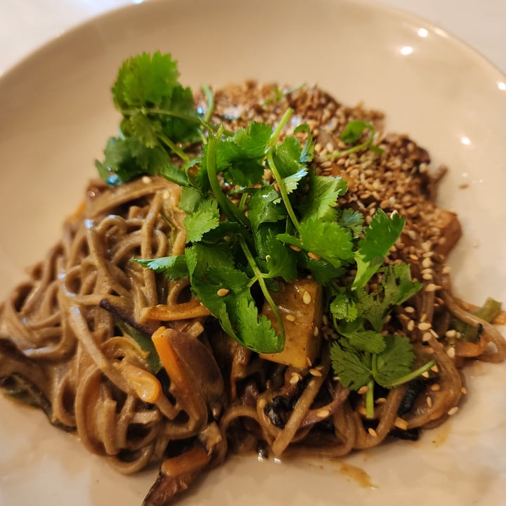 photo of The Holy Spirit Vodka Bar and Restaurant Buckwheat Noodles shared by @sachthevegan on  03 Sep 2022 - review