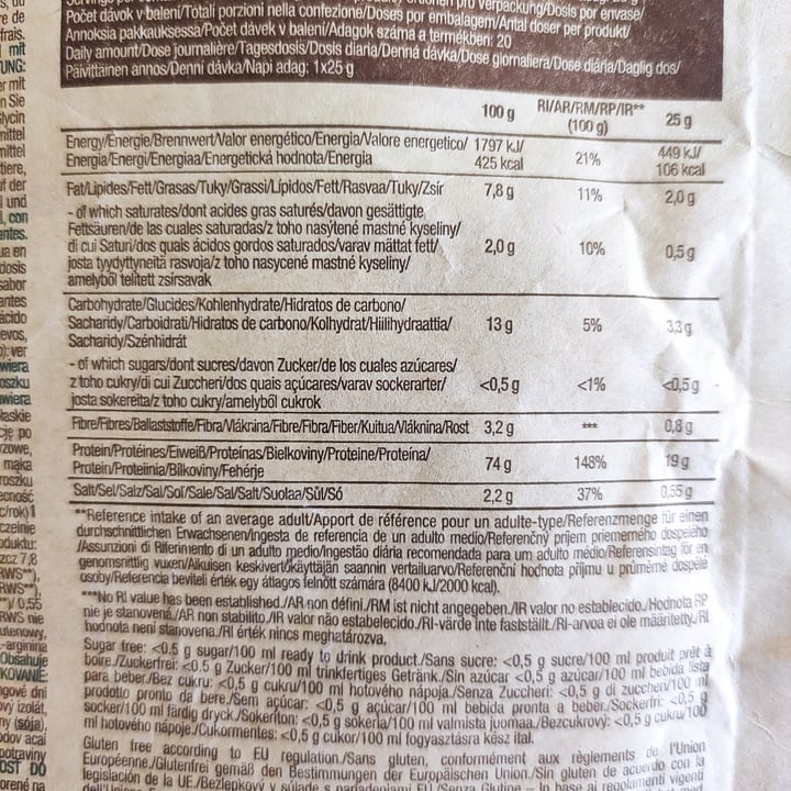 review photo of BioTechUSA vegan protein banana flavoured shared by @iruchinha on 29 Oct 2022 - review