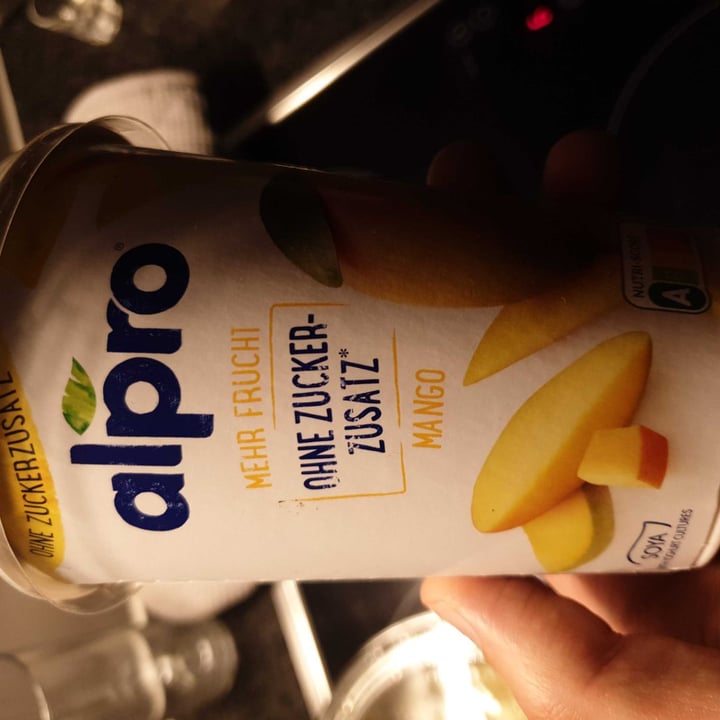 review photo of Alpro Mango Yogurt (No Added Sugars) shared by @pascalkunz on 01 Apr 2020 - review