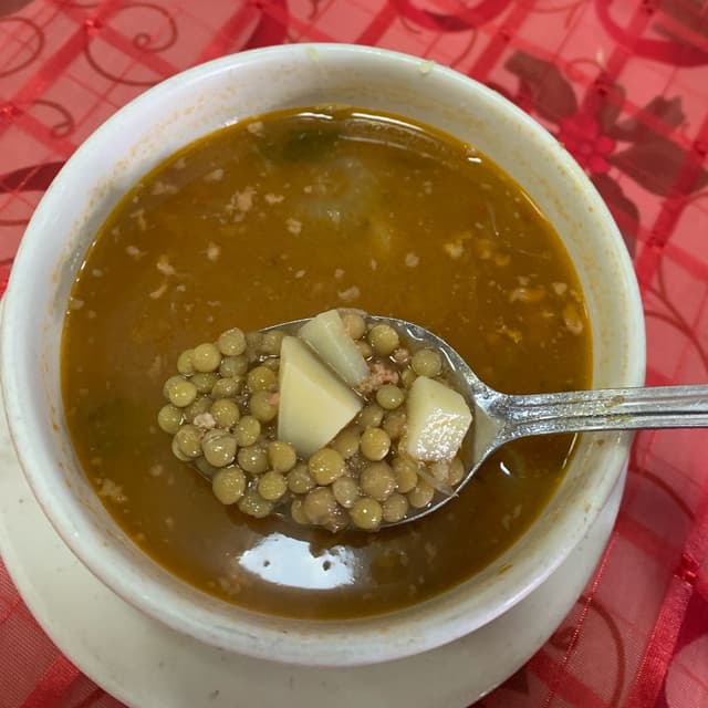 Photo of the dish “Sopa de lentejas”