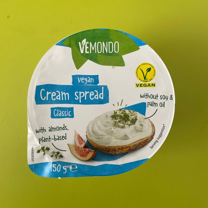 review photo of Vemondo Cream Spread Classic shared by @simonavaccaro on 01 Dec 2022 - review