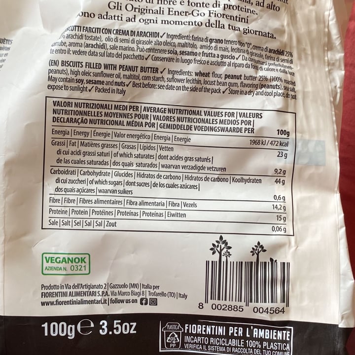review photo of Fiorentini Ener go peanut butter shared by @latoms on 07 Feb 2022 - review